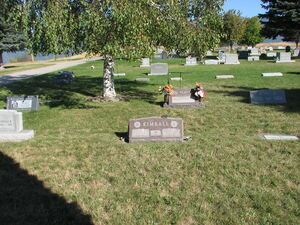 Gravestone of Oliver E. Kimball
