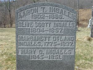 Margarett Delano Ingalls's Tombstone