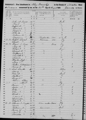 Census 1850 (page 1)