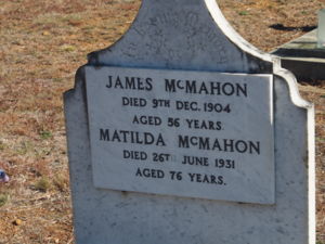 James & Matilda McMahon