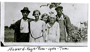 Lydia Brooks & some family members