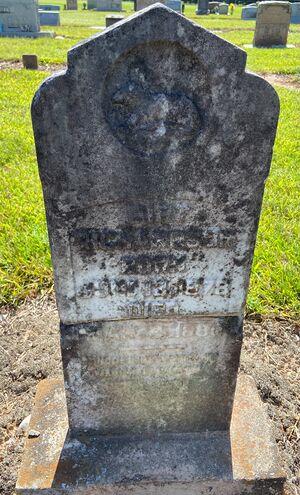 Birt Richardson headstone
