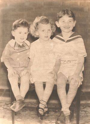 Billy, Miriam, & Jim Hedden about 1936