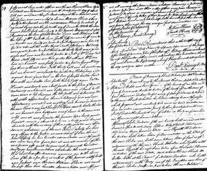 (2) 1803 Deed. William Hinds and wife to John Deputy