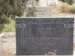 Grave of GE Joubert and RS Burger