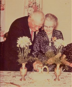 Annie and Albert celebrate their 50th wedding anniversary