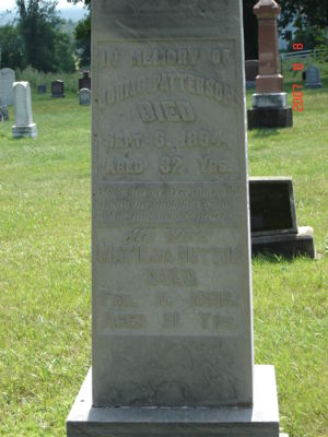 John G. Patterson gravemarker
