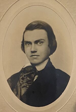 Rufus Bunnell as a young man 