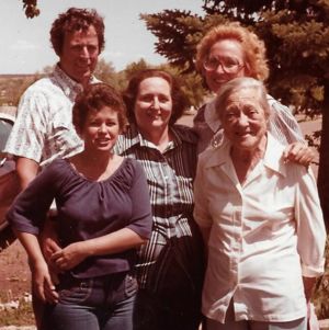 Joe Andrews, Karleen Andrews, Gwen Grace, Gerry Fattaleh, Eudora Andrews - 1980