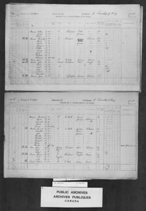Canada Census 1871: Timothy Harman