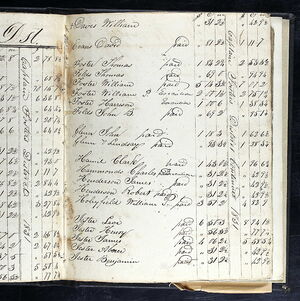 1831 Butts County, Georgia Tax Records