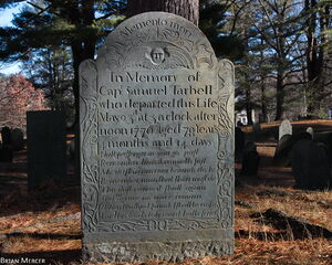 The Grave Of Captain Samuel Tarbell