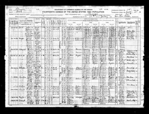 1920 United States Federal Census about John M Bolt