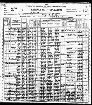US Census 1900 Burroughs