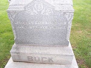 Charles Buck Headstone 