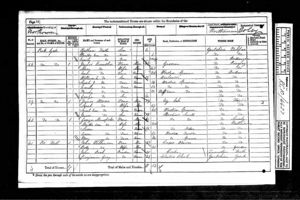 English Census 1871 - George Stansfield family