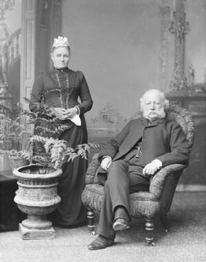 Sir James Alexander and Lady Grant