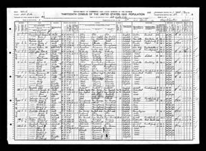 Lawrence Brumbaugh 1910 census