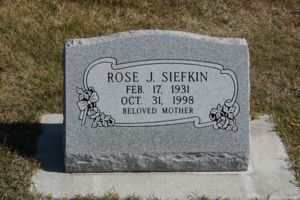 Rose J Siefkin