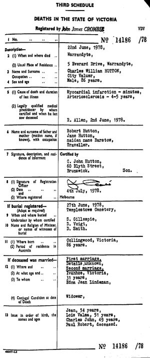 Death Certificate of Hutton-2696
