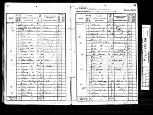 1841 Census Edward Gordge and family