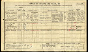 Susanna Locke - 1911 Census