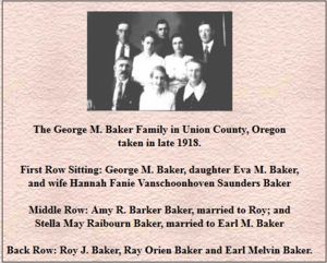 The George M. Baker Family