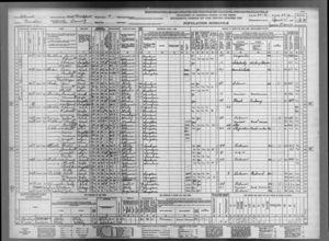 1940 United States Census Charley Adkins