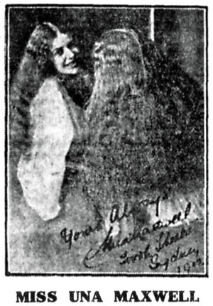 Una Maxwell (dancer) 1912