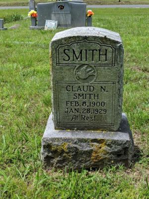 Claud Nelson Smith Headstone