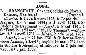 Charles Branchaud-Tanguay Collection Vol 1 page 85