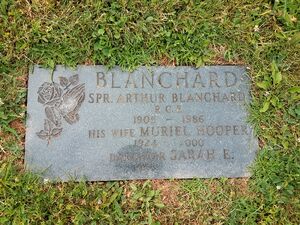 Blanchard Cemetery Stone