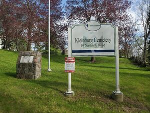 Entrance to Kleinburg Cemetery