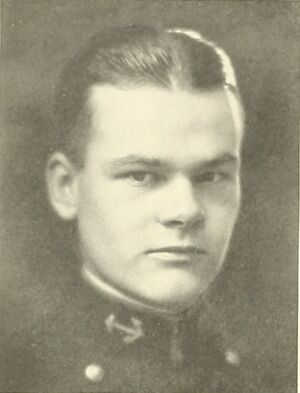 Lawrence John McPeake while attending US Naval Academy