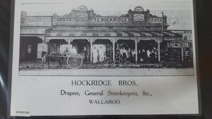 Hockridge Brothers, Owen Terrace, Wallaroo