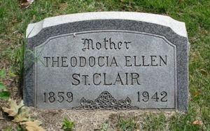 Docia St.Clair Headstone