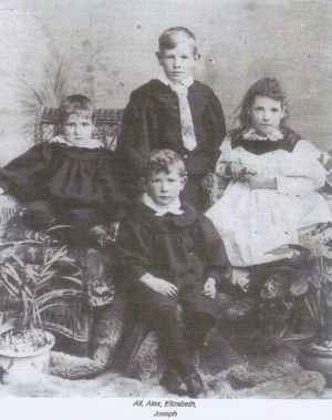Alfred, Alexander, Elizabeth and Joseph Dryden