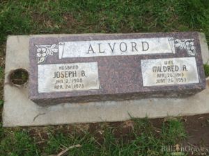 Joseph and Mildred Alvord