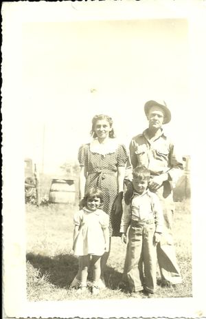 Albert Rigg and family