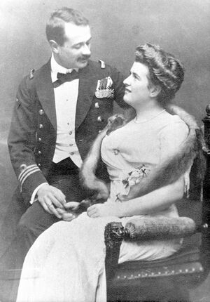 Georg von Trapp and Agathe Whitehead