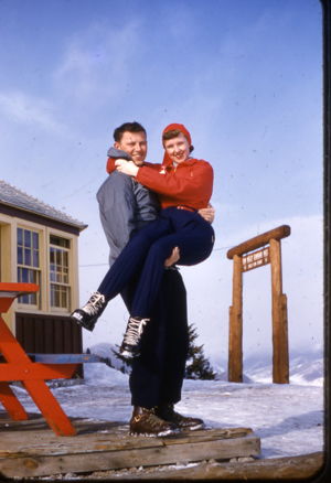 Honeymoon Round House, Sun Valley California, 1954