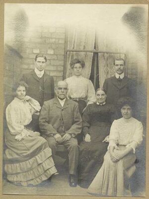 George and Elizabeth Coggrave and family