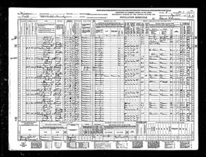 James Floyd 1940 census