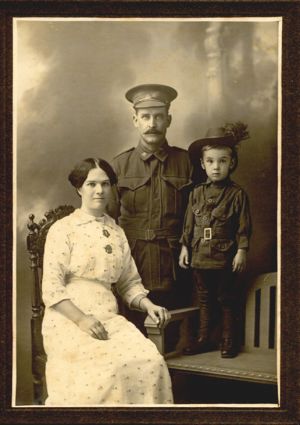 Rachel & William Berrill and son Fred