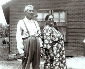 Jim Henry Kimbrell and Ellen Rosa Collier Ross Kimbrell