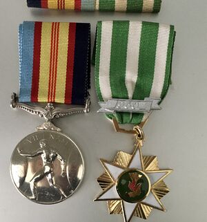 Keith C Shaw Vietnam War Medals