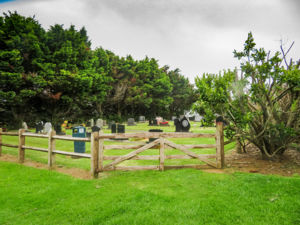 Entrance to Waiau Pa Cemetery