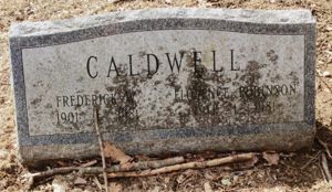 Frederick and Florence Caldwell Gravestone