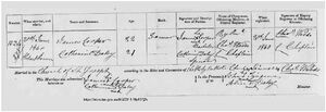 Catherine Naylor Marriage Certificate