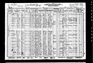 Roy Ellinghouse 1930 census